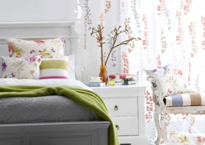 Maurics Kain floral curtains