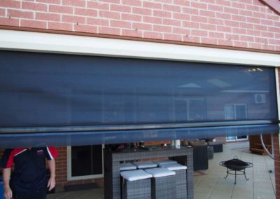 Ziptrak blinds detail