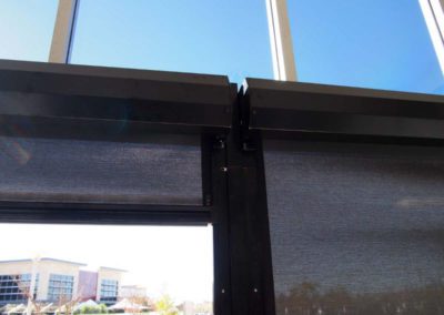 black Ziptrak blinds