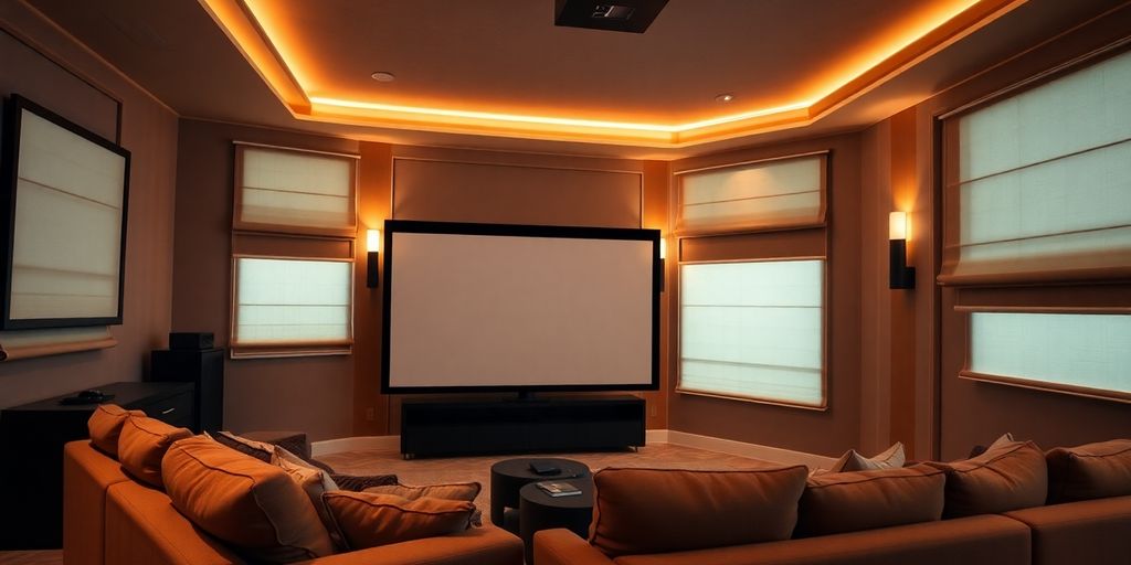 Creating a Cinema at Home The Role of Blackout Shades